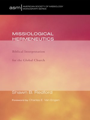 cover image of Missiological Hermeneutics